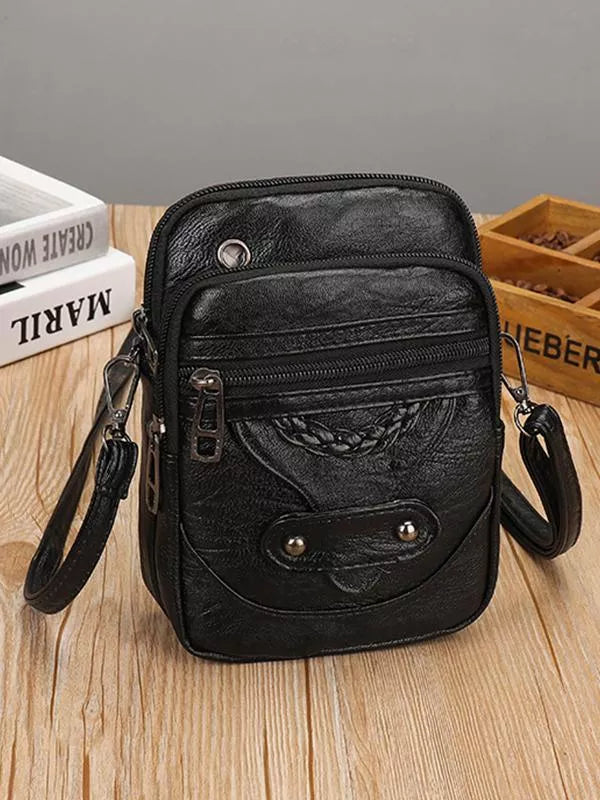Romy | Vintage Leather Crossbody — Jarah Melbourne