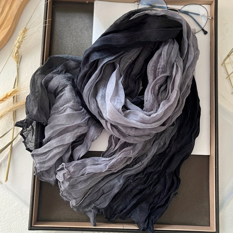 Ruby | Vintage Colour Block Scarf