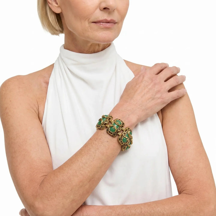Cameo Crest Bracelet