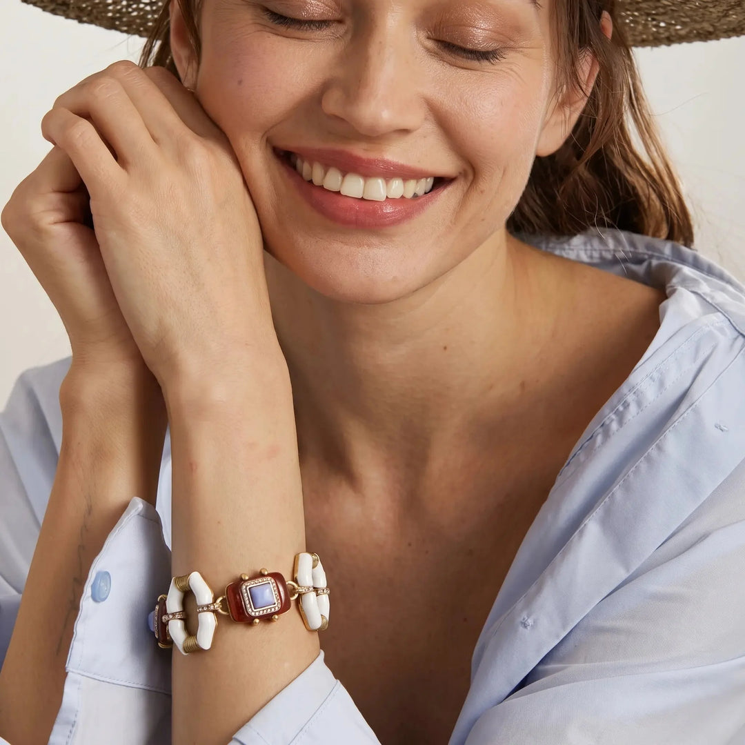 Cathedral Link Bracelet