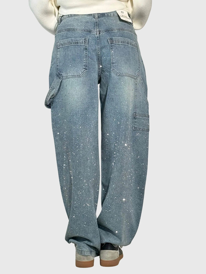Stella | Diamond Pattern Pants