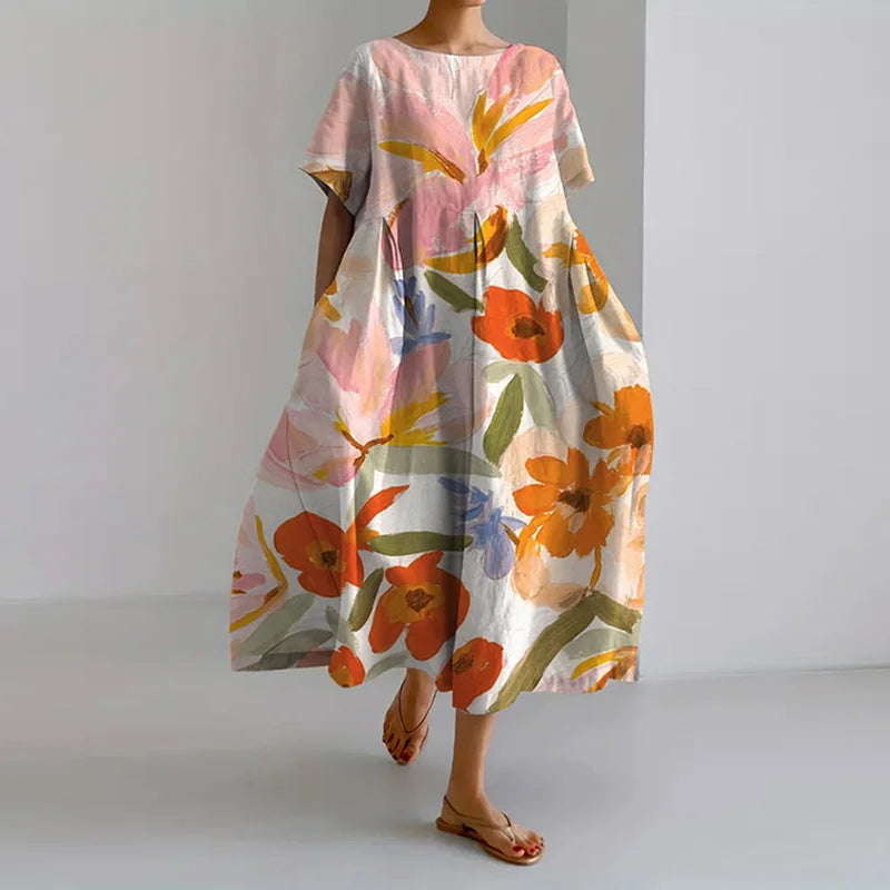 Rosanna floral A-line summer dress — Jarah Melbourne