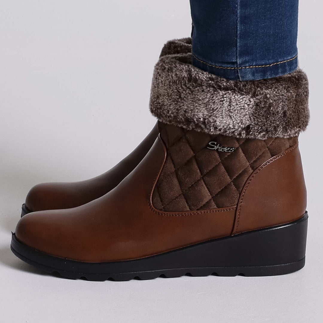 Giorgia - Warm Ankle Boot with Zip for Women
