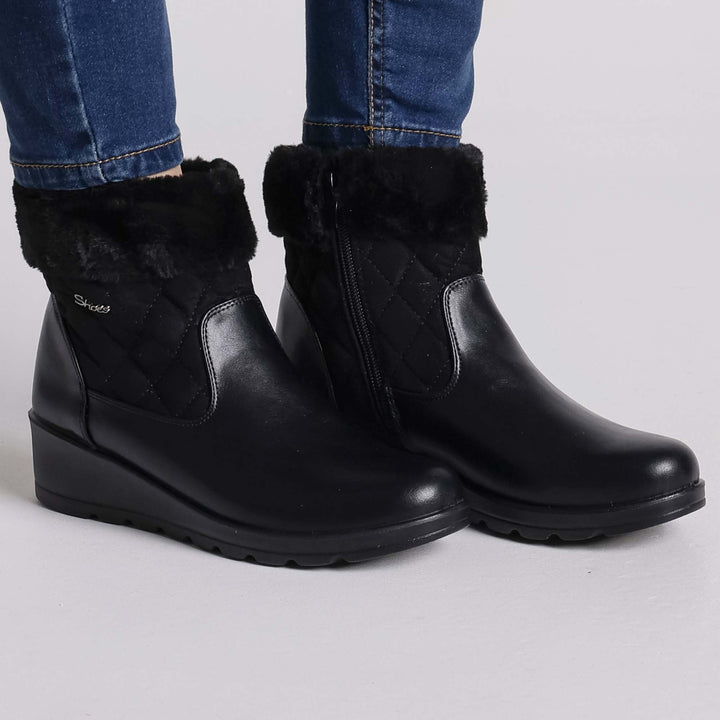 Giorgia - Warm Ankle Boot with Zip for Women