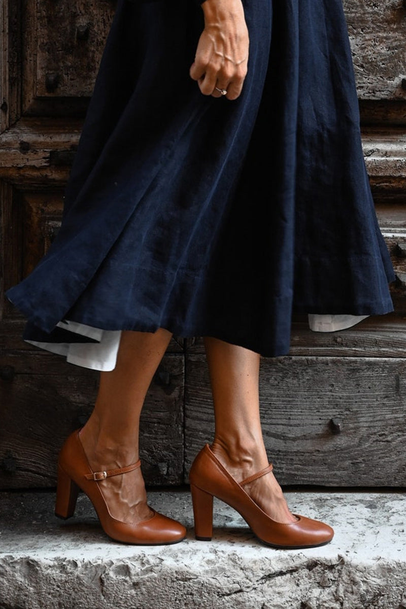 Giulia | Comfortable Low Heel Sandals for Everyday Use