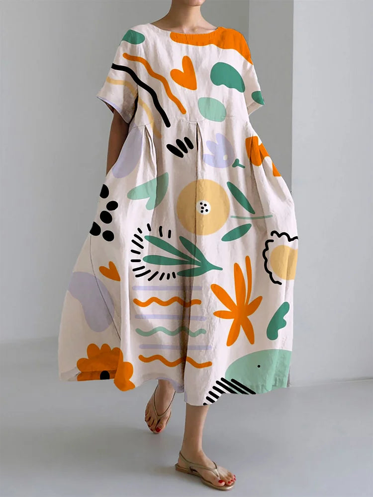 Meli floral A-line summer dress — Jarah Melbourne