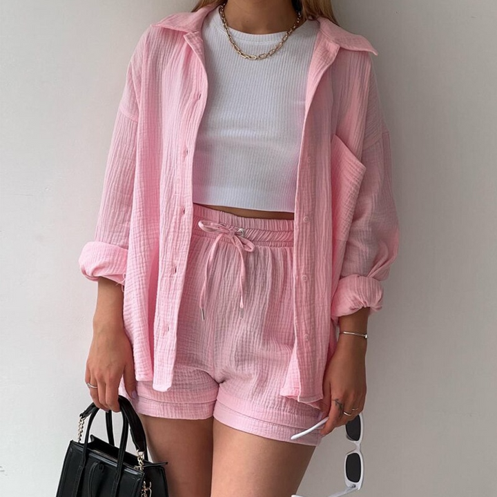 Monique – Two-Piece Cotton Set — Jarah Melbourne