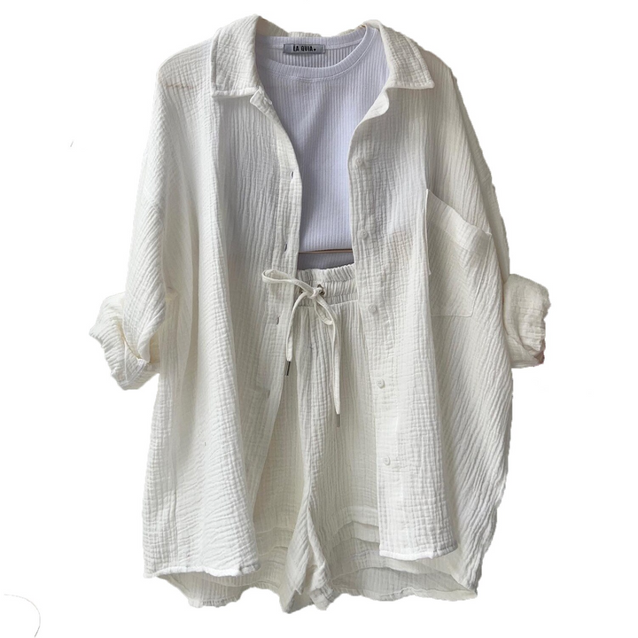 Monique – Two-Piece Cotton Set — Jarah Melbourne