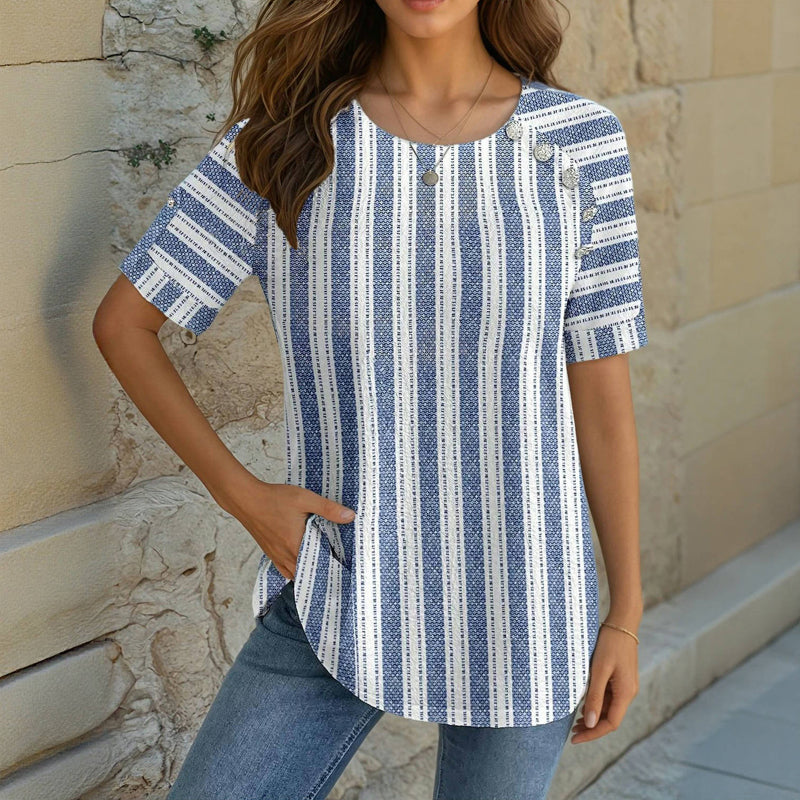 Maeve striped blouse — Jarah Melbourne