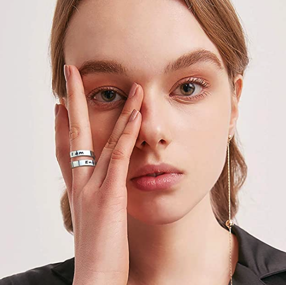 I am Enough Ring