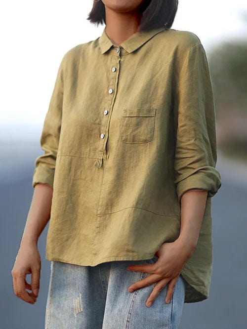Elvie relaxed everyday blouse — Jarah Melbourne