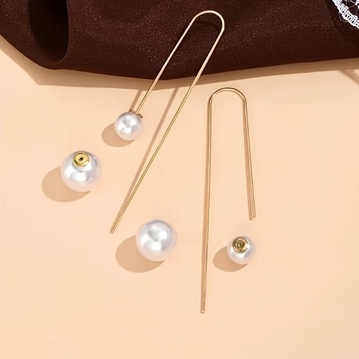 Katarina | Radiant Pearl Statement Earrings
