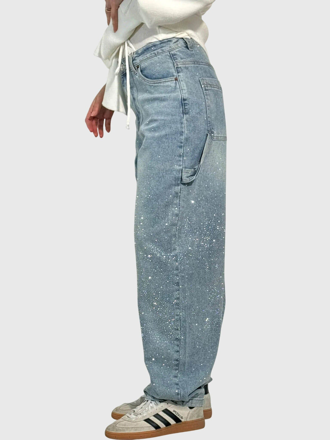 Stella | Diamond Pattern Pants