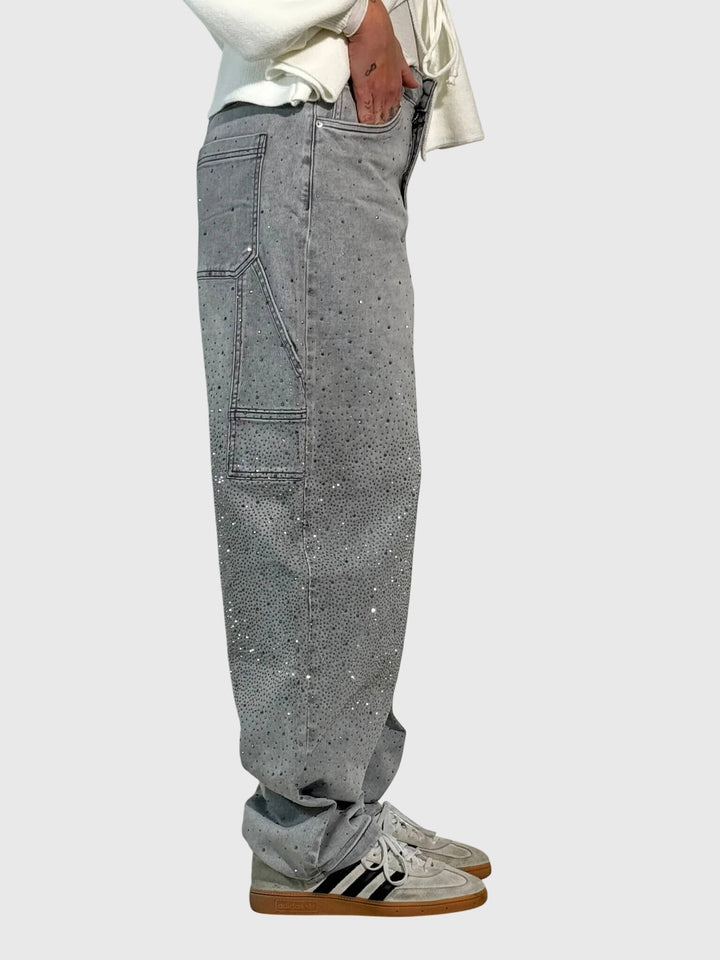 Stella | Diamond Pattern Pants