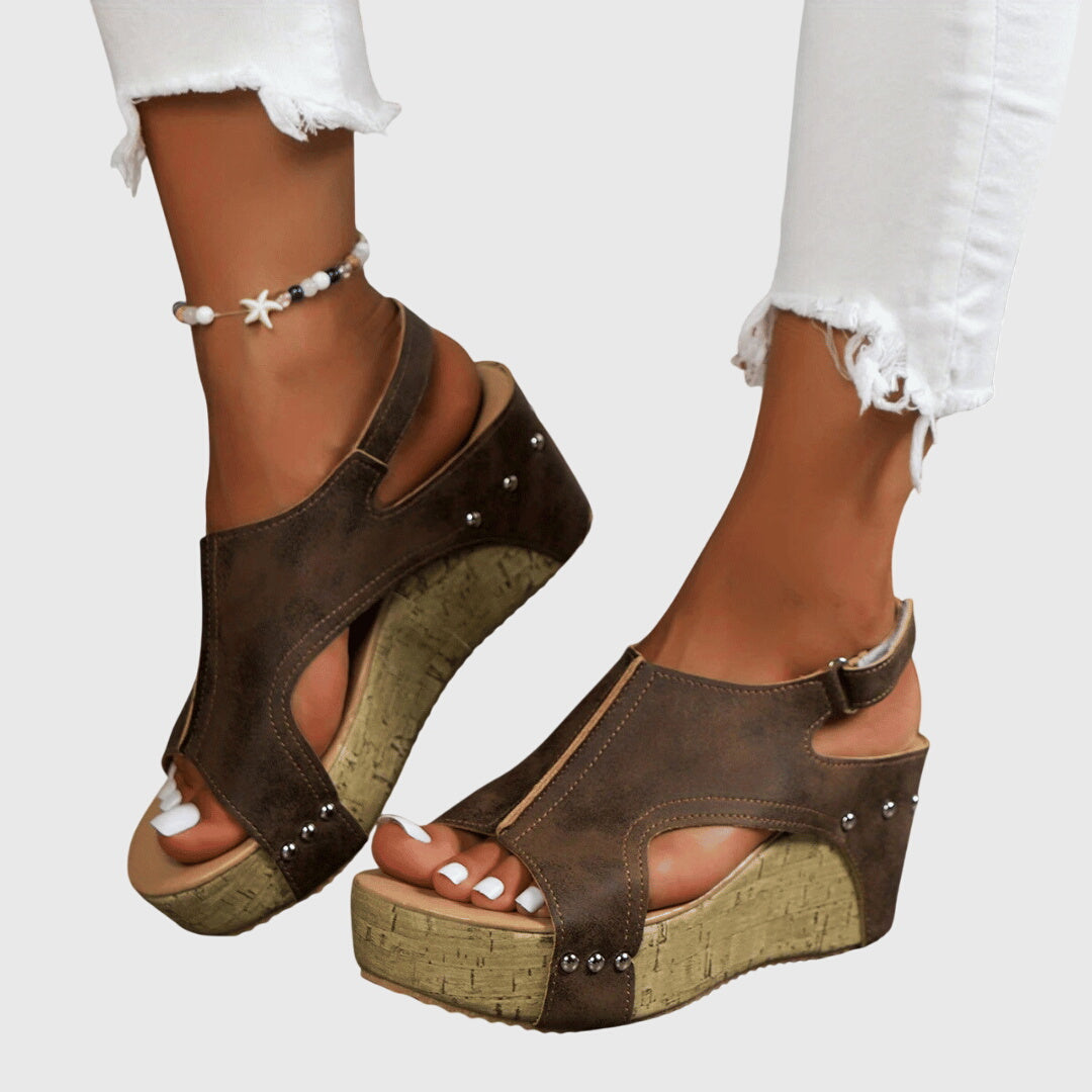 Lucinda | Orthopedic Wedge Sandal