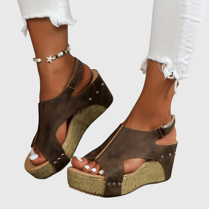 Lucinda | Orthopedic Wedge Sandal