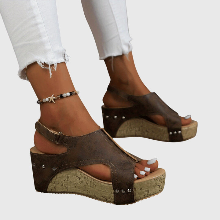 Lucinda | Orthopedic Wedge Sandal