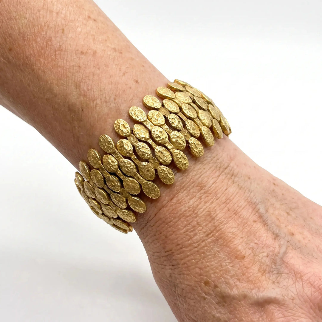 Emerald Mosaic Bracelet