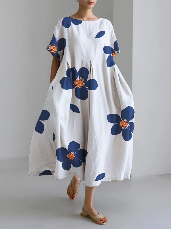 Novi floral A-line summer dress — Jarah Melbourne