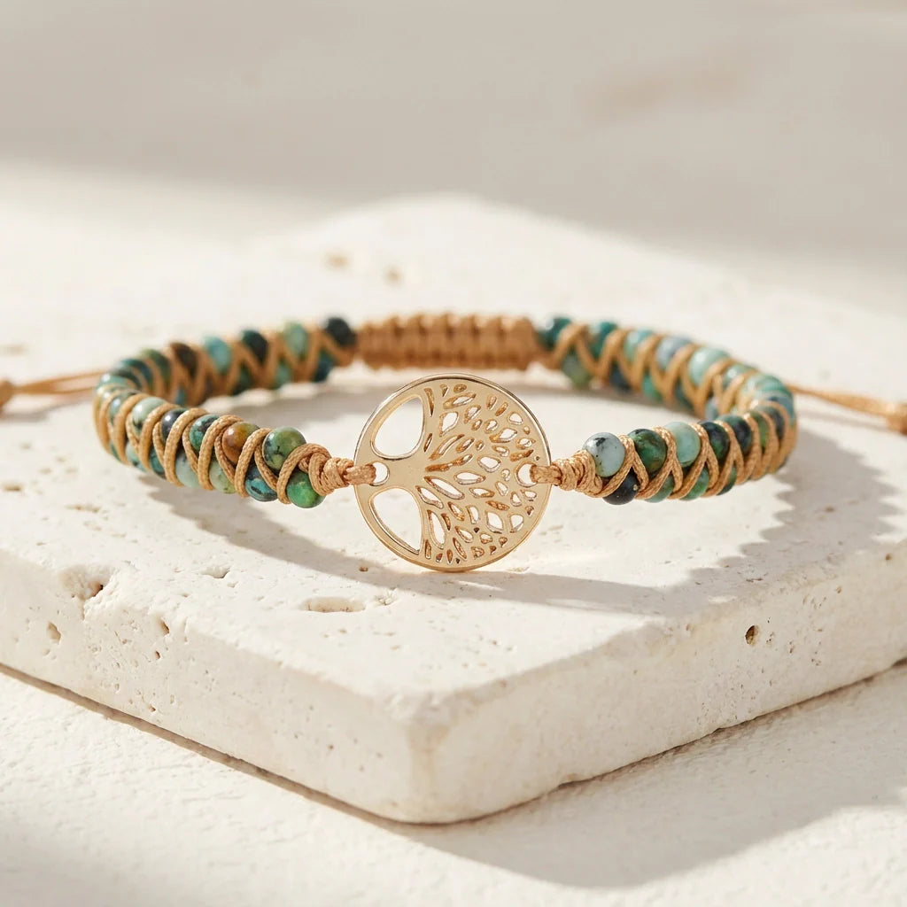 Aria | Woven Tree of Life Bracelet