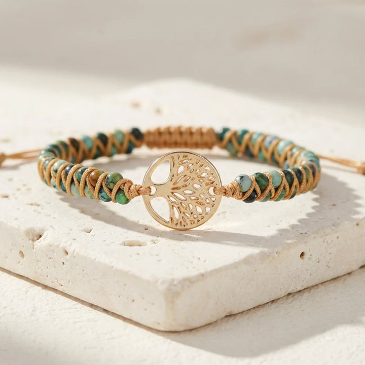 Aria | Woven Tree of Life Bracelet