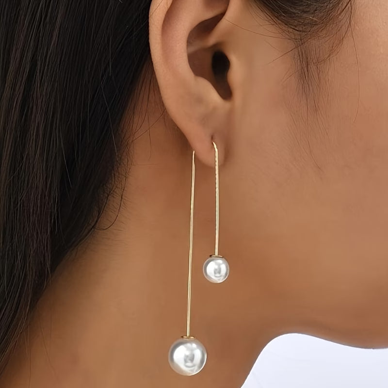 Katarina | Radiant Pearl Statement Earrings