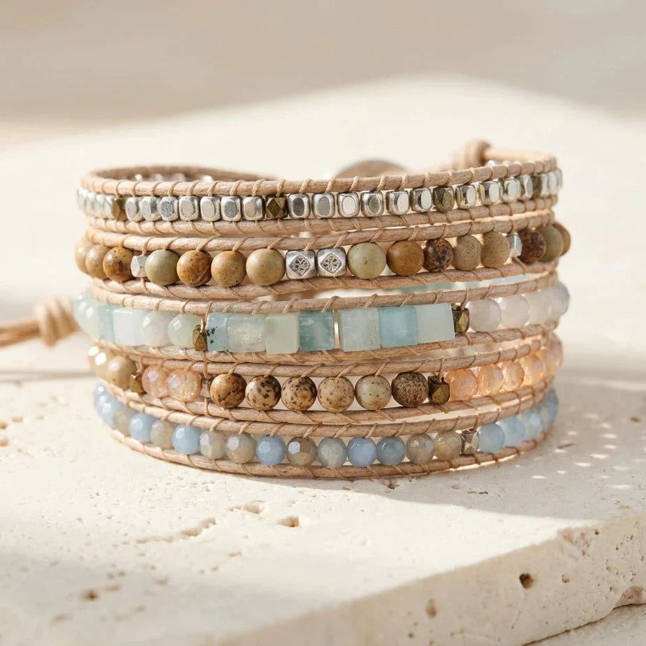 Clara | Natural Amazonite Earth Bracelet