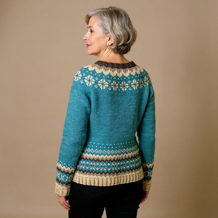 Allegra | Vintage Icelandic Cardigan
