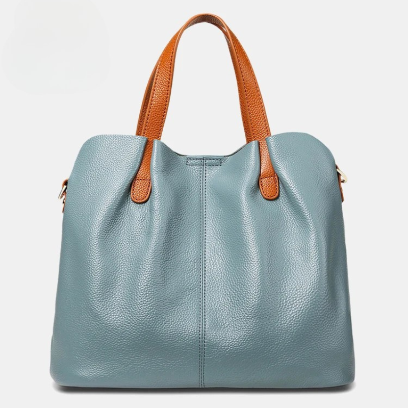 Margaux | Structured Leather Tote — Jarah Melbourne
