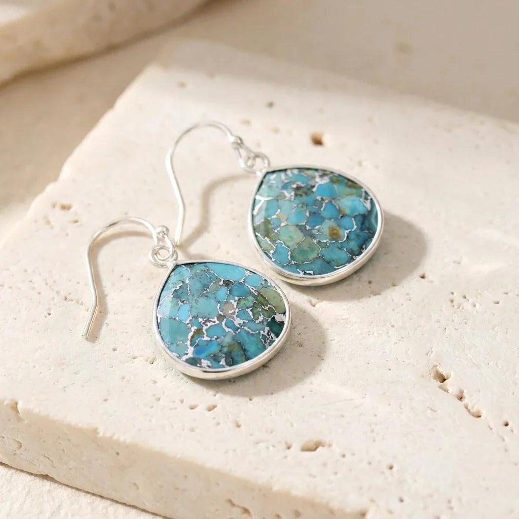 Elle | Healing Turquoise Earrings
