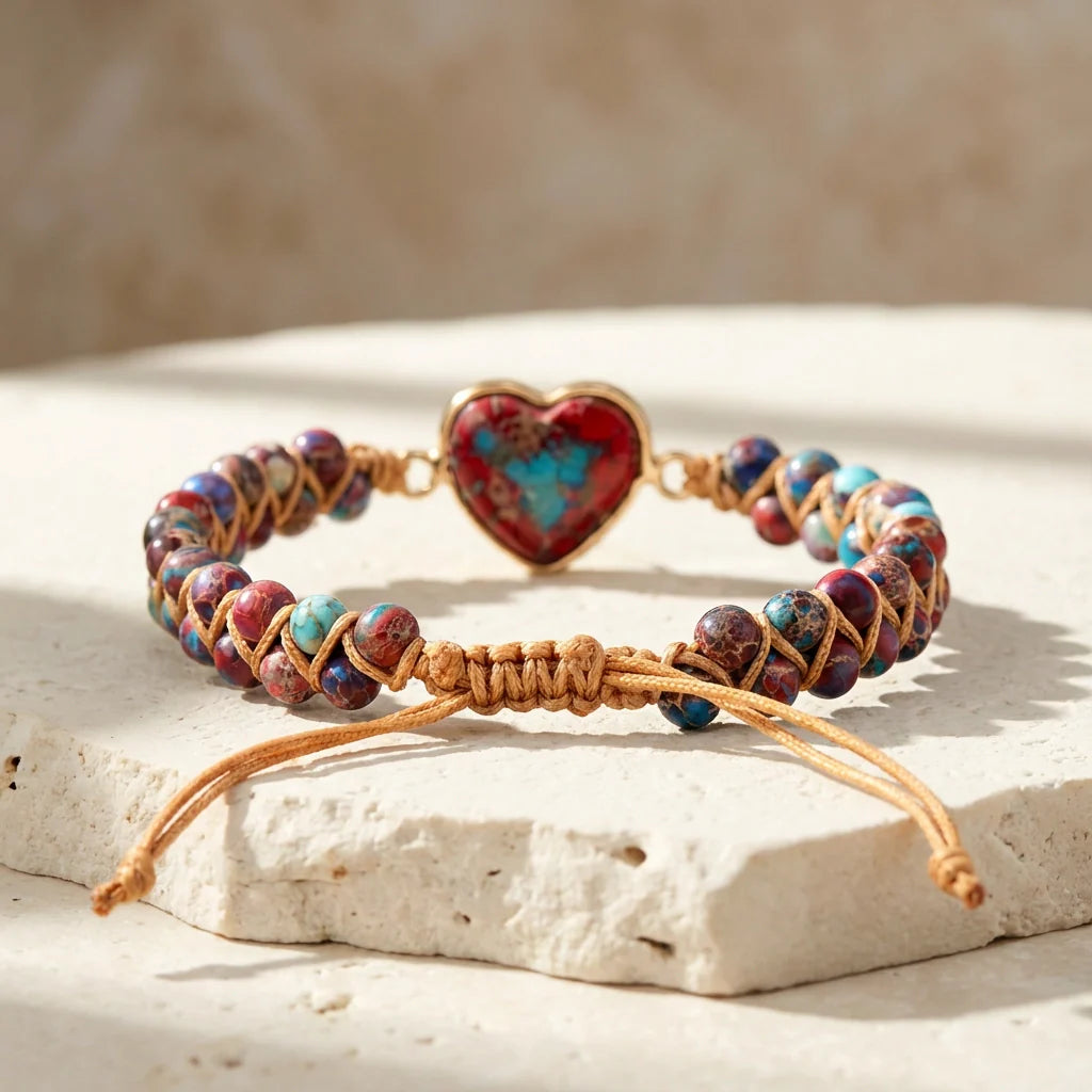 Juniper | Woven Imperial Love Bracelet