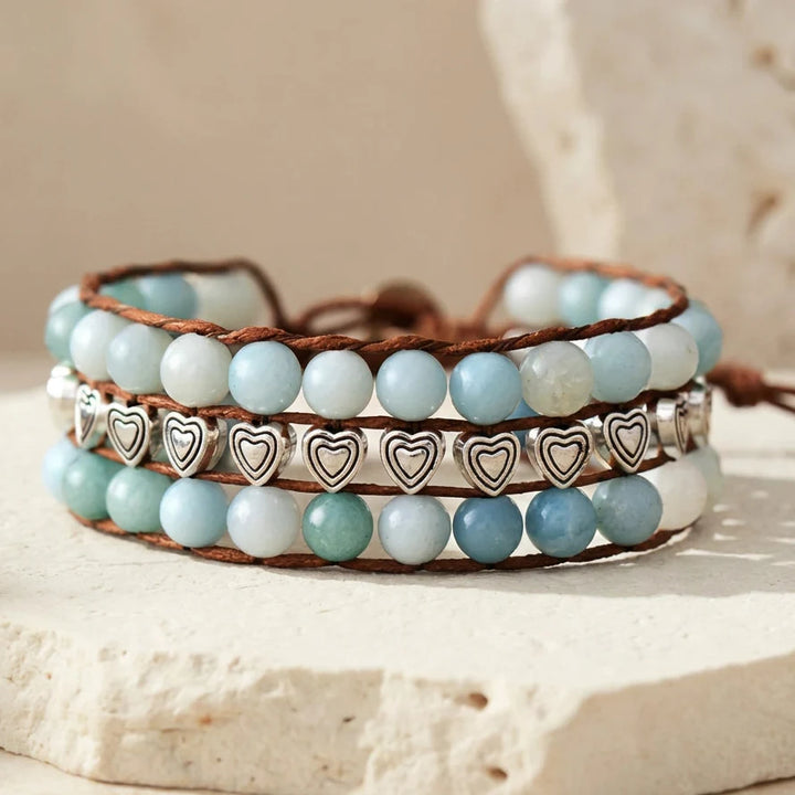 Violet | Balancing Heart Boho Bracelet