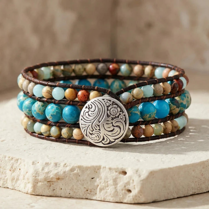 Fern | Jasper Focus Boho Bracelet