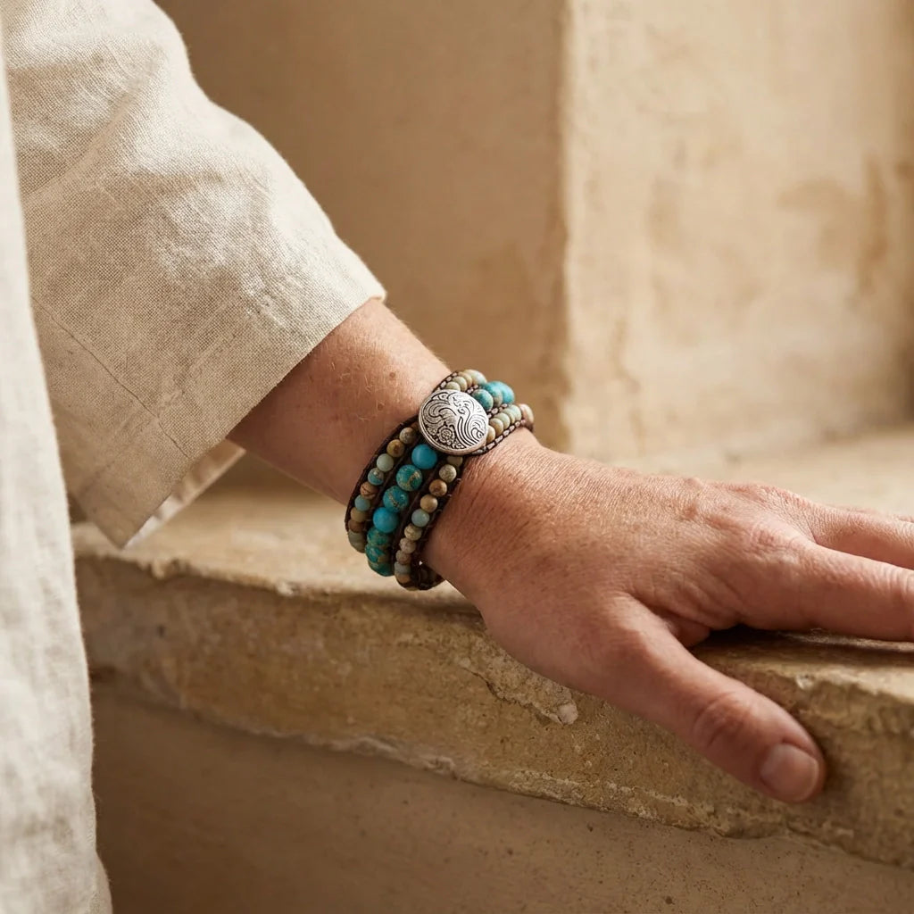 Fern | Jasper Focus Boho Bracelet