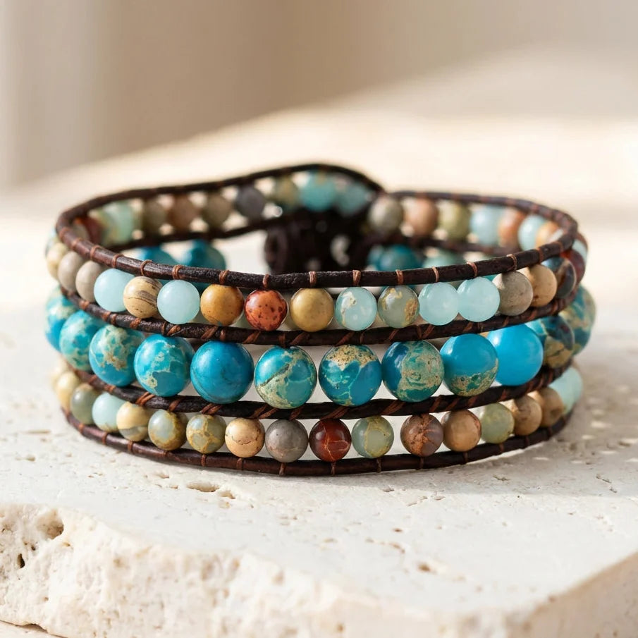 Fern | Jasper Focus Boho Bracelet