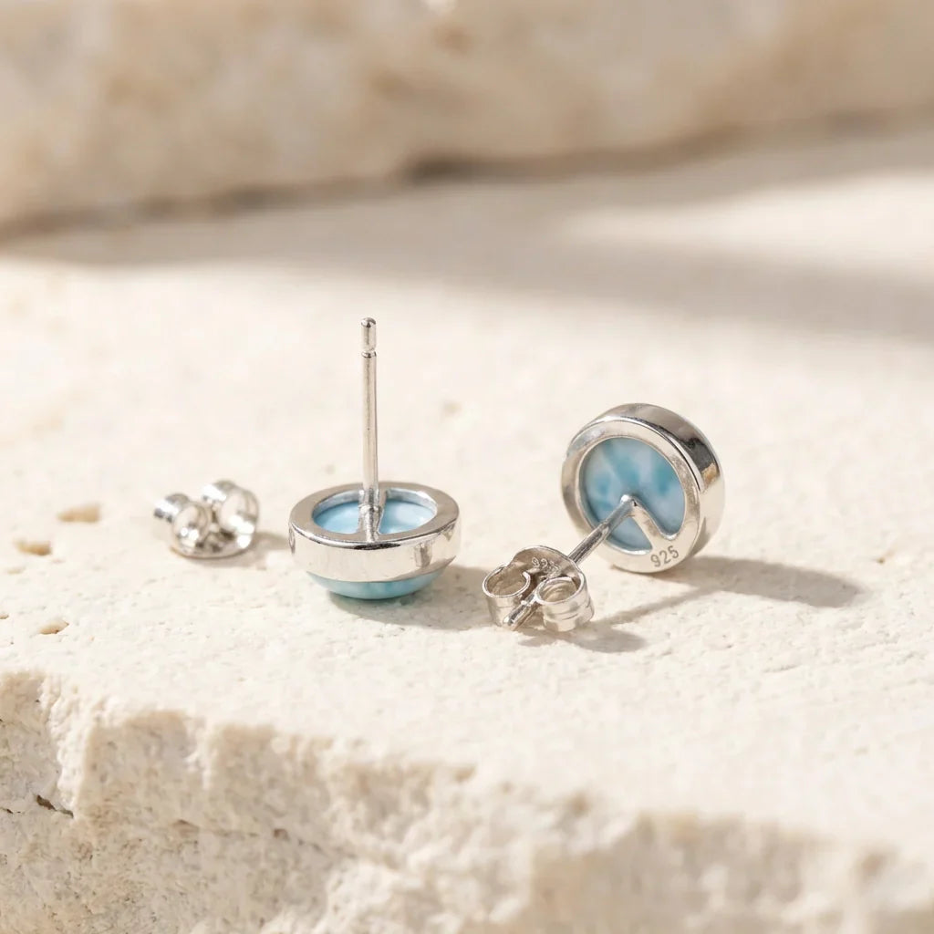 Aria | Larimar Serenity Earrings