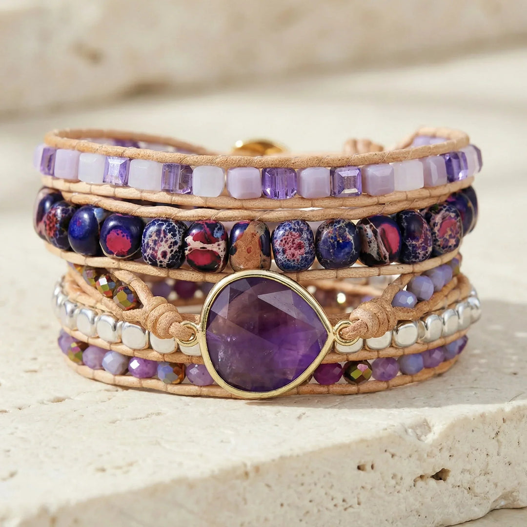 Dawn | Amethyst Spiritual Healing Bracelet