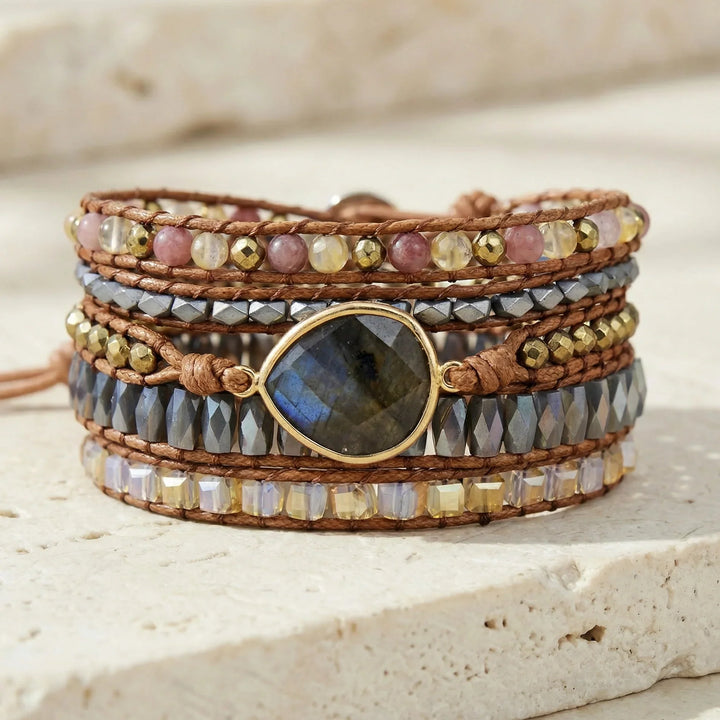 Cleo | Labradorite Shielding Bracelet