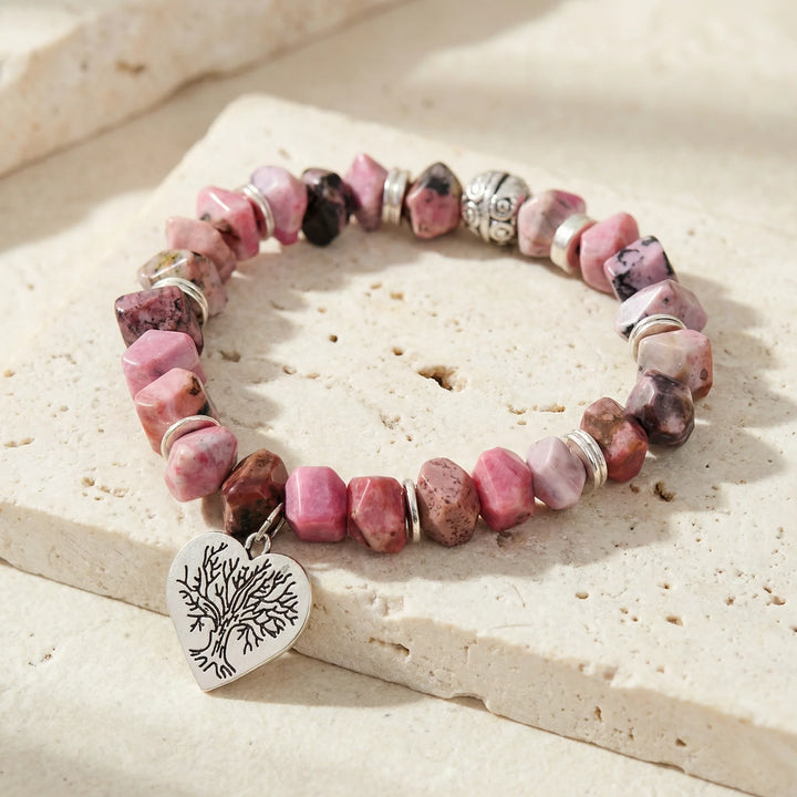 Iris | Tree of Life Rhodonite Bracelet