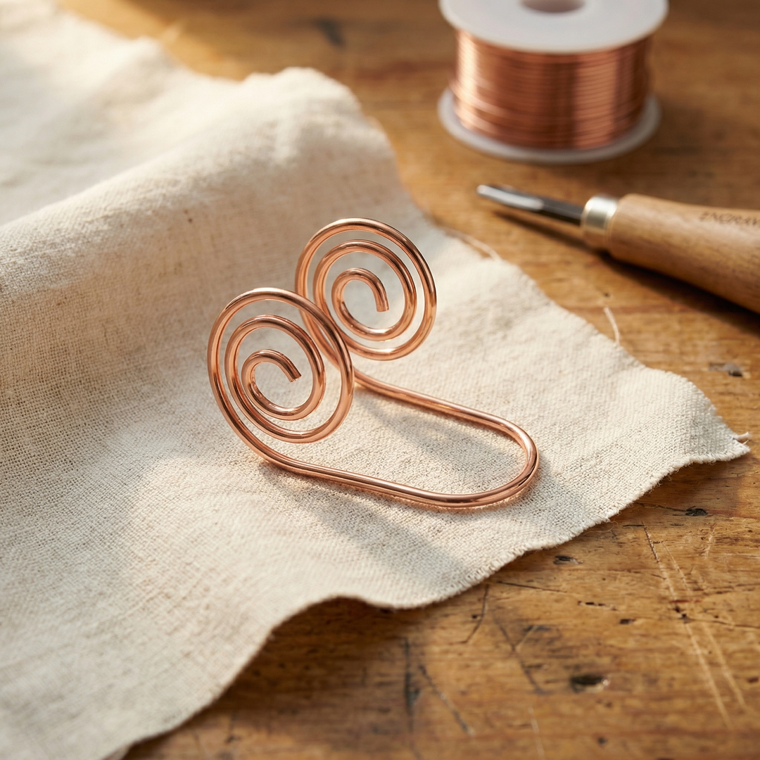 Flow | Copper Hand Spiral
