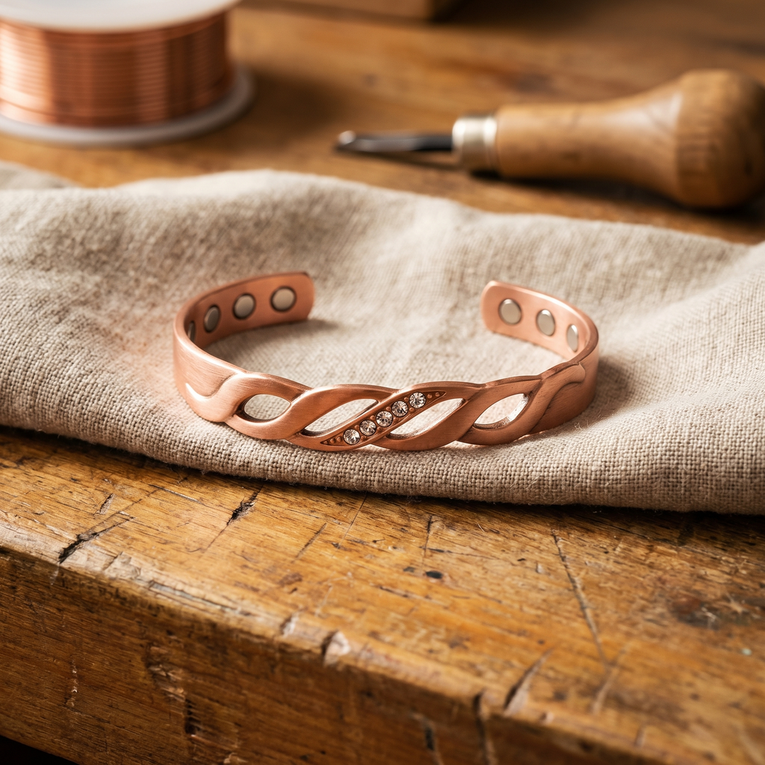 Seam | Artisan Copper Bracelet