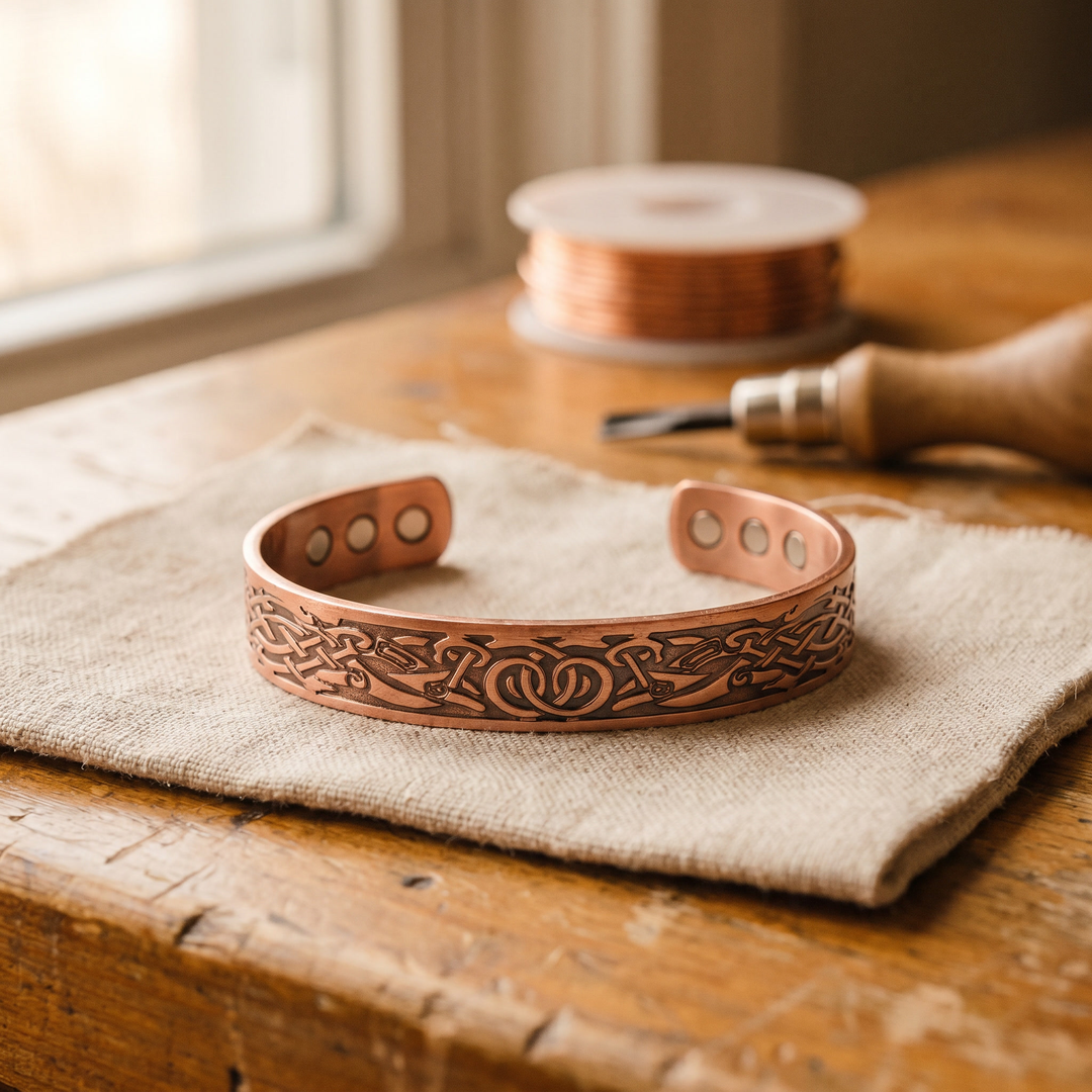 Moss | Artisan Copper Bracelet