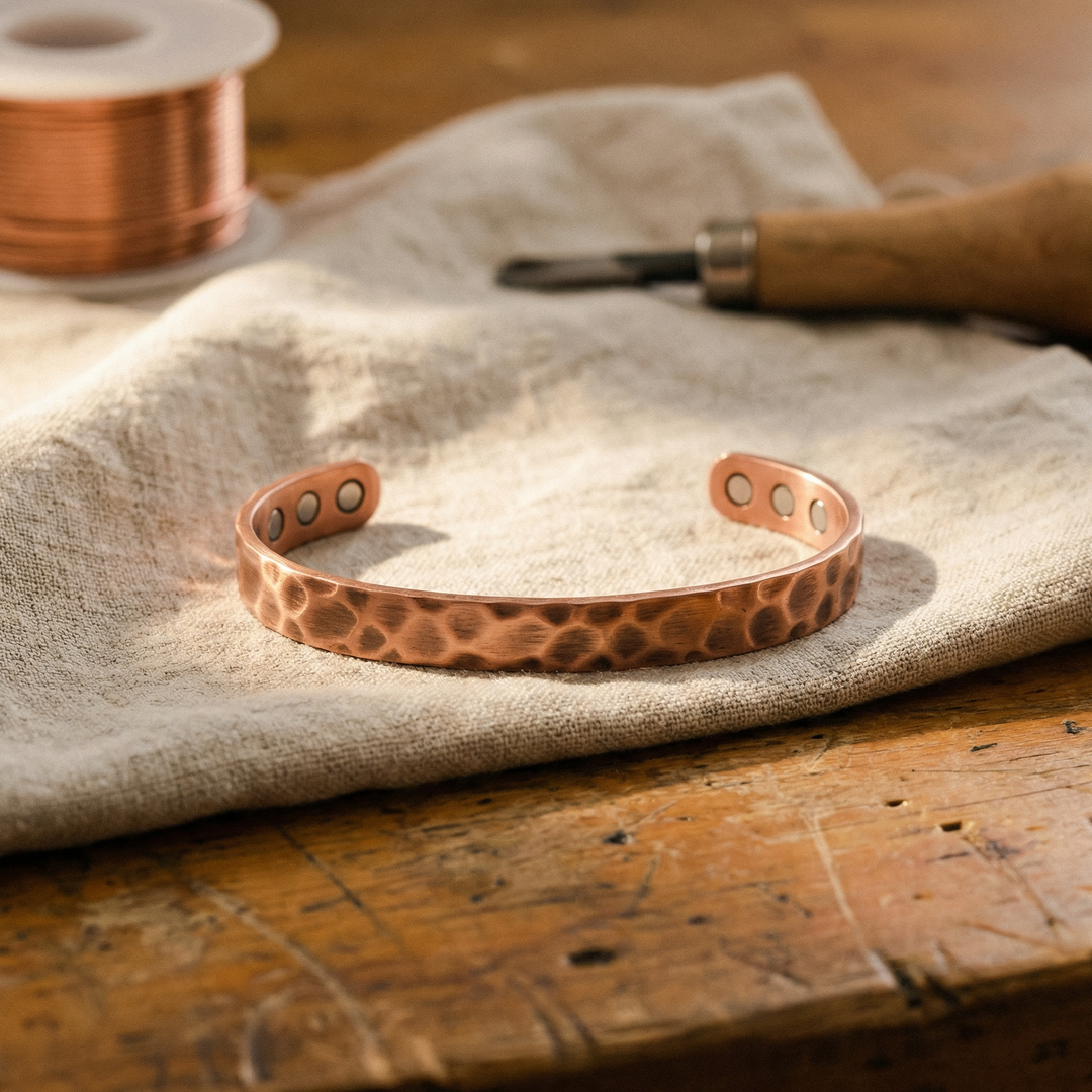 Furrow | Artisan Copper Bracelet