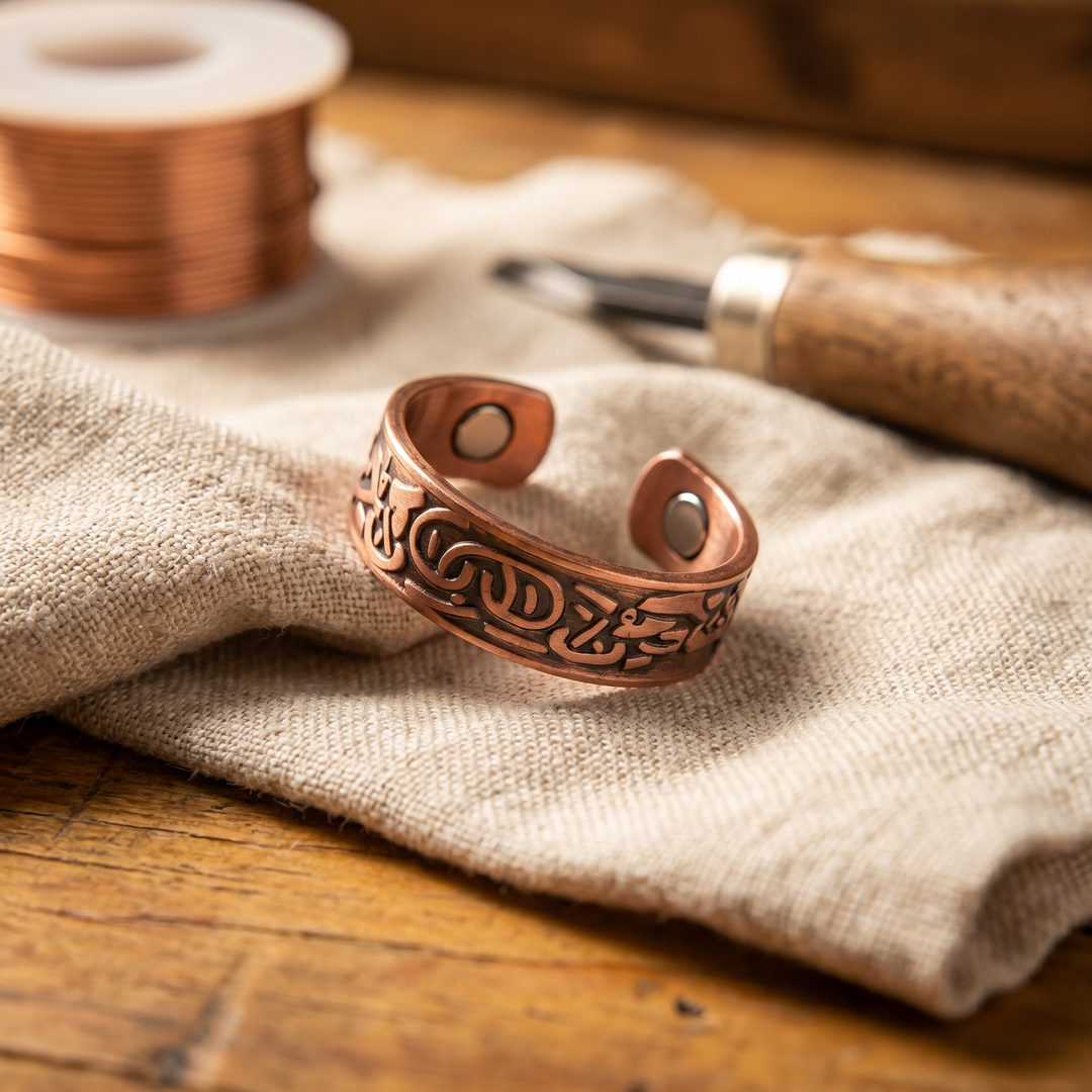 Burr | Artisan Copper Ring