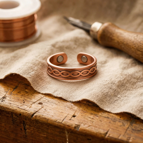 Char | Artisan Copper Ring