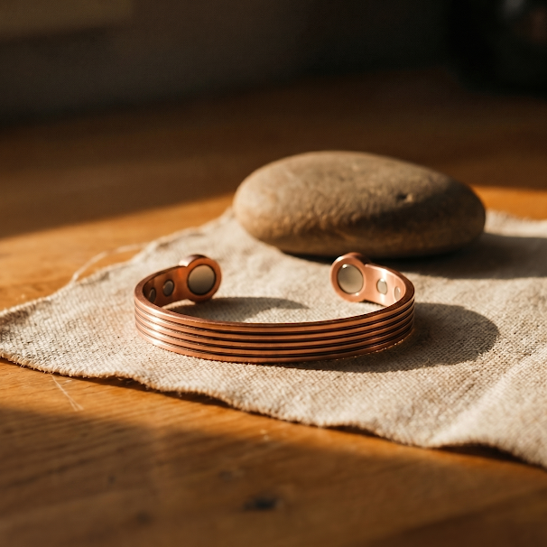 Ridge | Artisan Copper Bracelet