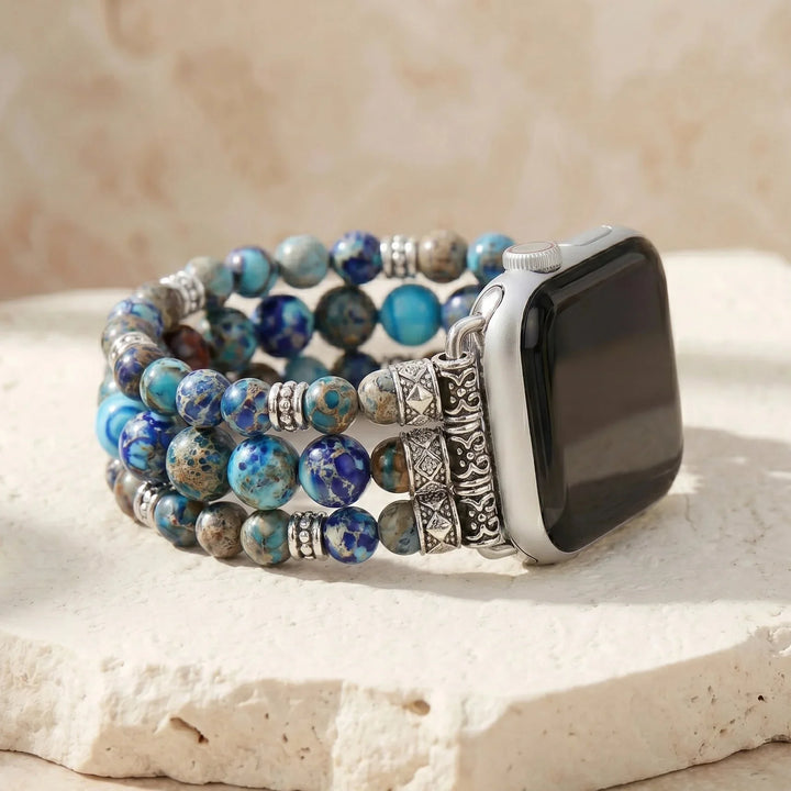 Coral | Oceanic Jasper Apple Watch Band