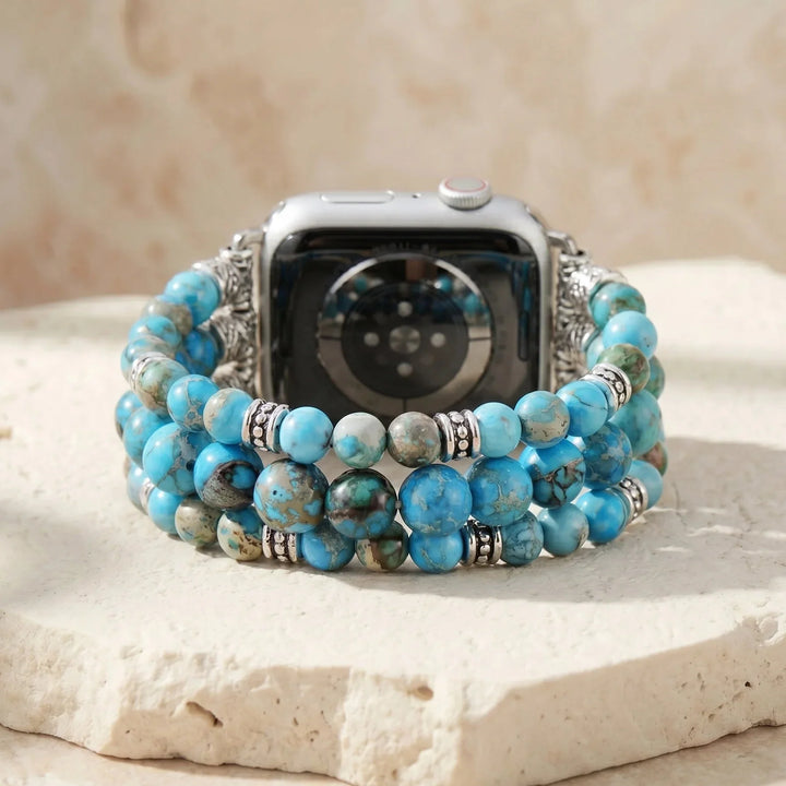 Elle | Calming Jasper Apple Watch Band