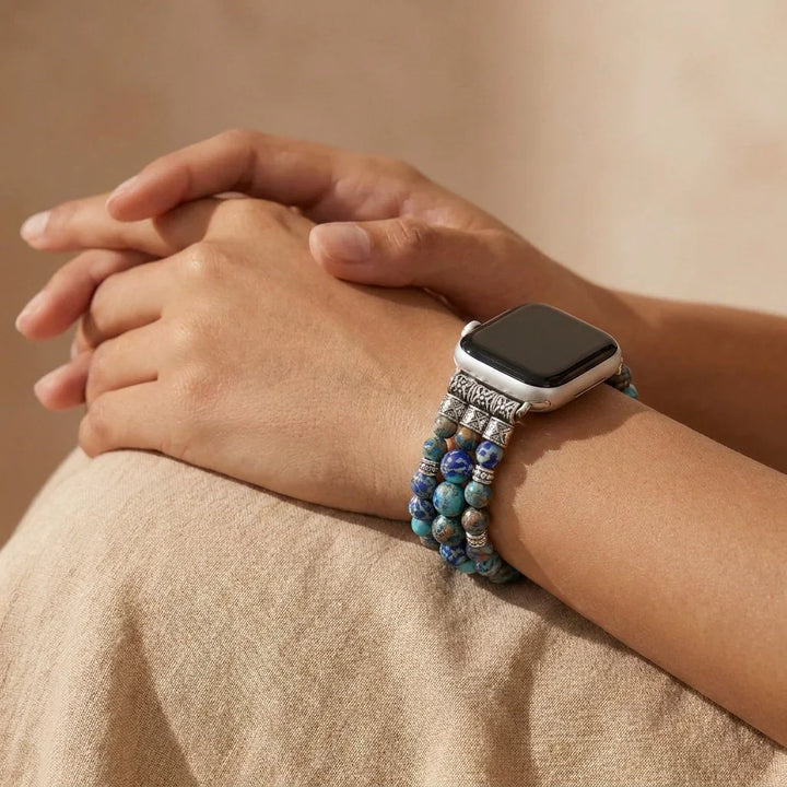 Coral | Oceanic Jasper Apple Watch Band