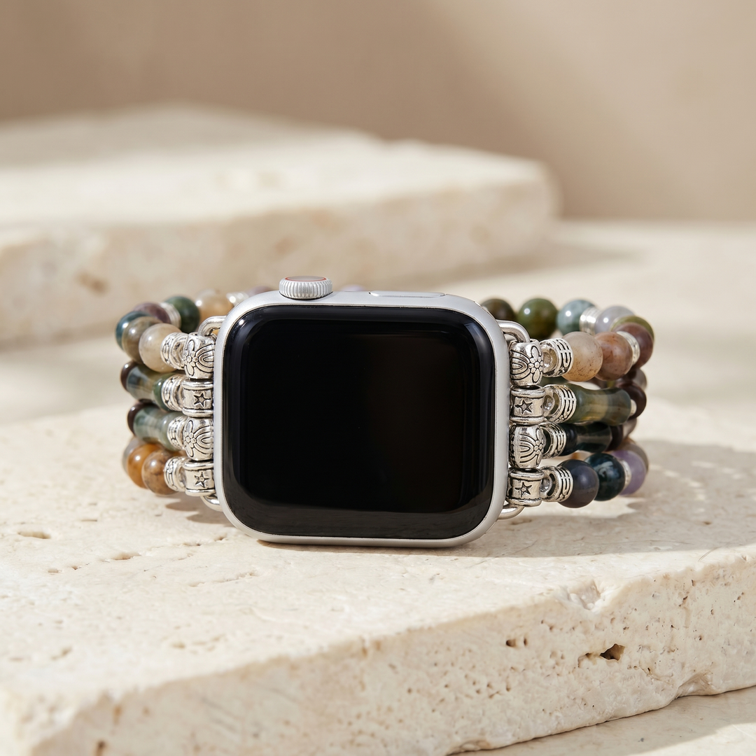 Fern | Gaia Agate Apple Watch Band